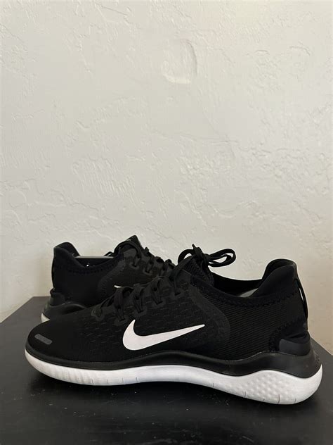 Nike Free RN 2018 Black White Men's 